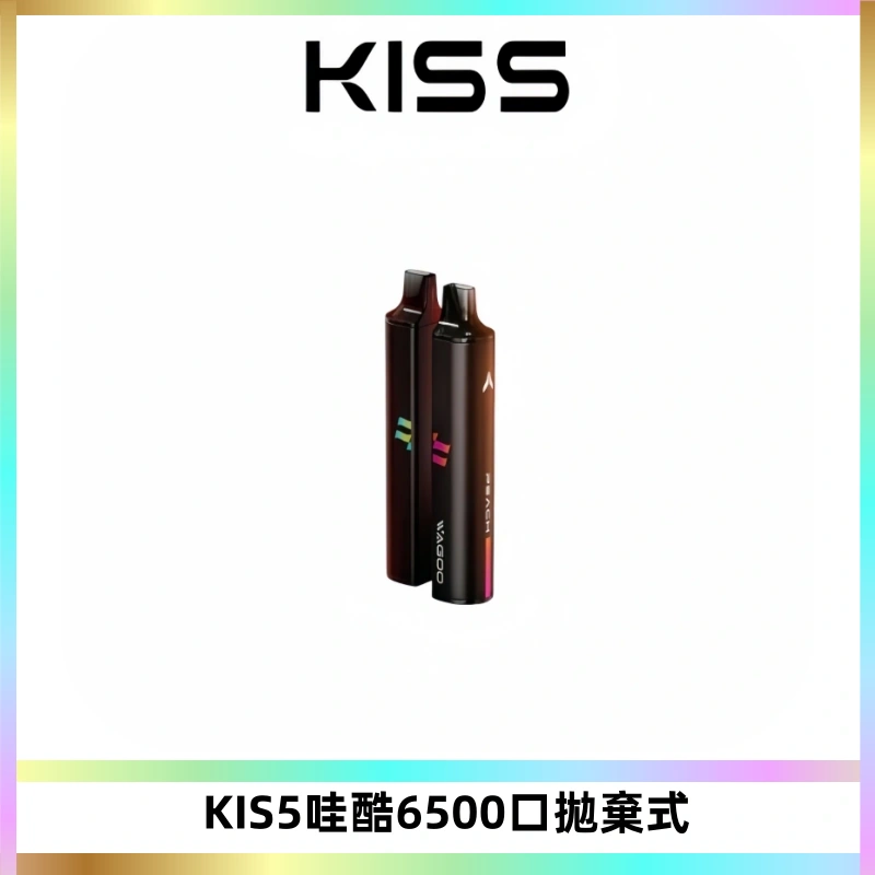 KIS5WAGOO哇酷6500口拋棄式 | 自由混搭雙口味 | 雙芯組合